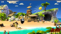 Игровой мир Moorhuhn Piraten - Crazy Chicken Pirates