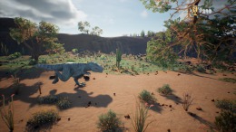 Скриншот игры T-Rex Dinosaur Game