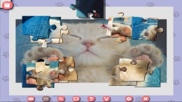 Скриншот игры 1001 Jigsaw. Cute Cats 4
