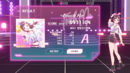 Скриншот игры Kizuna AI - Touch the Beat!